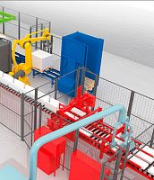 Automation production plant