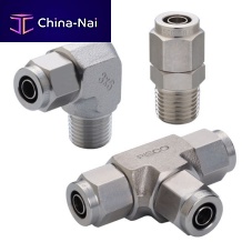Compression fitting NS seriesfor chemicalsfor coolantpneumatic