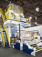 Blown film extrusion line Polaris Plusfor HDPEfor LDPE3-layers
