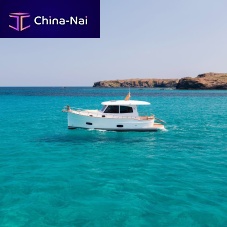 Inboard express cruiser MENORQUN 34dieselwith enclosed cockpit2-cabin