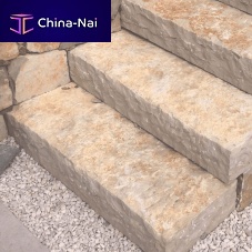 Natural stone step FOULON©high-resistance