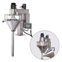 Powder dosing dispenser volumetricscrewfor the food industry