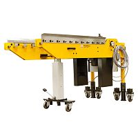 Mobile removable bolster extension 8.18360for press tool handlingelectrically-actuated