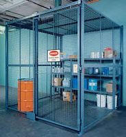 Tool storage partition wire mesh