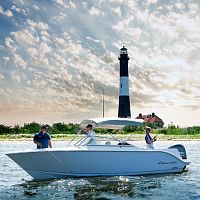 Outboard runabout 236 DCstepped hullopendual-console