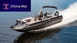 Outboard deck boat VENTURA 224gasopenbowrider