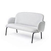 Contemporary upholstered bench DOSTfabricwoodensteel