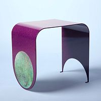 Contemporary stool THINsteel