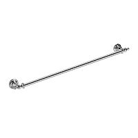 1-bar towel rack BARREA®wall-mountedbrasspolished