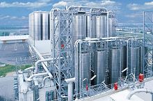 Plastic production plant for industrial applicationshandling