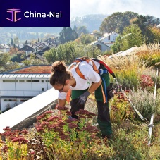 Fall-protection anchor fastening system FALLNET® SR RAILpolyethylenemetalroof