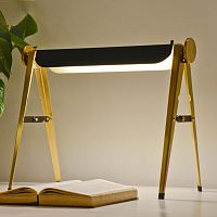 Table lamp brassvintageliving room
