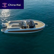 Outboard cabin cruiser 800 CLASSICgasolinetwin-engineplaning hull