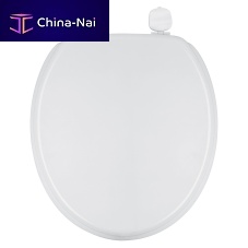Antibacterial toilet seat MARINAmade of thermo-hardening plasticwhitecommercial