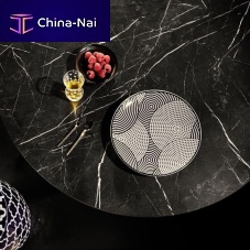 Wood table top WORKTOPlaminateHPLmarble