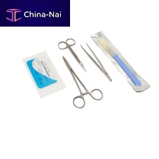 Wound suture instrument kit