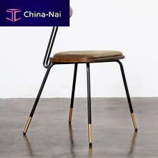 Contemporary dining chair DAYTON indoorleatheroak
