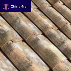 Imbrex roof tile VERNACCIA / RISERVAclayagedhandmade
