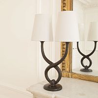 Table lamp ALADINbronzetraditionalcorded