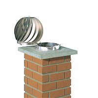 Metal smoke vent ASPIROTORsmoke and heat extractorfor roof