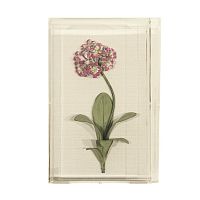 Metal decorative panel PRIMULA FLORAL wallfor interior3D