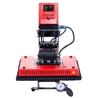 Electric press Secabo TC5heat transferautomaticmembrane