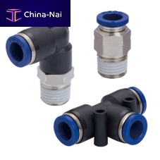 Push-in fitting P-SUS seriesfor chemicalsfor coolantpneumatic