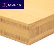 Bamboo construction panel SOLID: PLAIN PRESSED NATURALfor partition wallwall