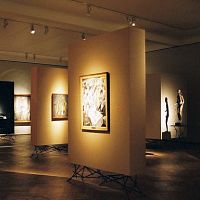 Removable partition KUB2metalfor exhibitions