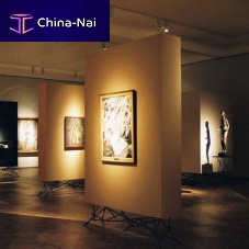 Removable partition KUB2metalfor exhibitions