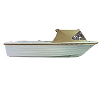 Outboard center console boat V475rigidside console6-person max.