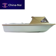 Outboard center console boat V475rigidside console6-person max.