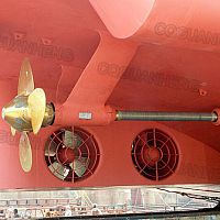 Ship propeller fixed-pitchshaft drive4-blade