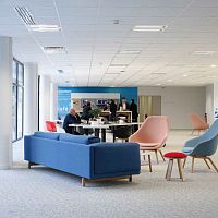 Insulating suspended ceiling FPDEMOaluminumplasterpanel