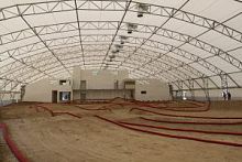 Metal frame tensile structure MULTI USE ARENASrooffor public spacefor stadium