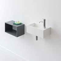 Bathroom base cabinet EDITwall-mounted