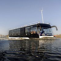 Amphibious car