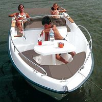 Inboard center console boat Cap-Ferret 4725-person max.sundeck