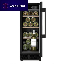 Serving wine cabinet KUW20VHF0Gbuilt-instainless steelglazed