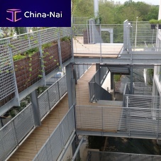 Steel railing galvanised steelbalustrademesh
