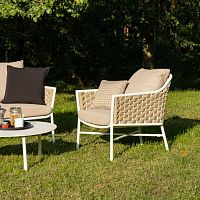 Garden armchair LOVEcontemporaryTextilene®rope