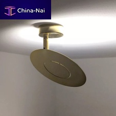 Contemporary ceiling light BUCHI ZEROroundaluminumLED