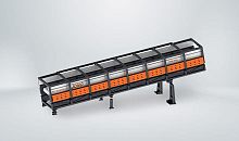Dry screening screener for recyclingdiscfor waste