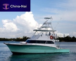 Charter motor yacht 53' sport-fishingflybridgeplaning hull