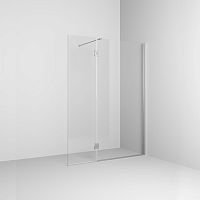 Fixed shower screen rectangularcornertempered glass