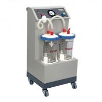 Electric surgical suction pump iVac 40on casters