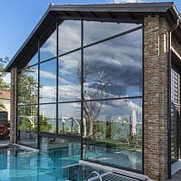 Steel window fixeddouble-glazedthermal break