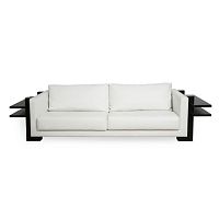Contemporary sofa AERIAfabricwhite2-person