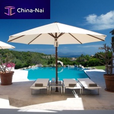 Round parasol Tfabricmetalcommercial