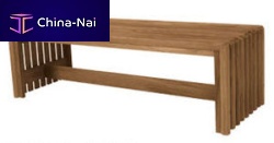 Contemporary garden bench CONSERVATORYteak